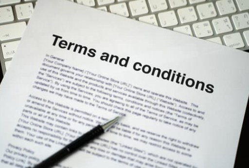 Treatment terms and conditions