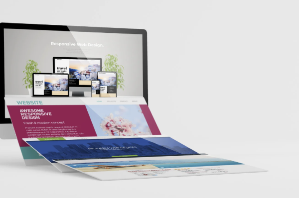 Beauty salon website template